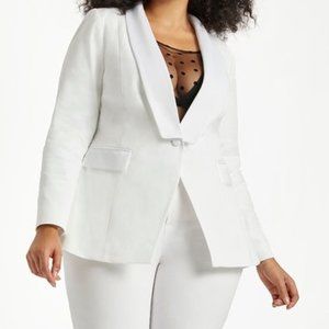 Eloquii Satin Blazer